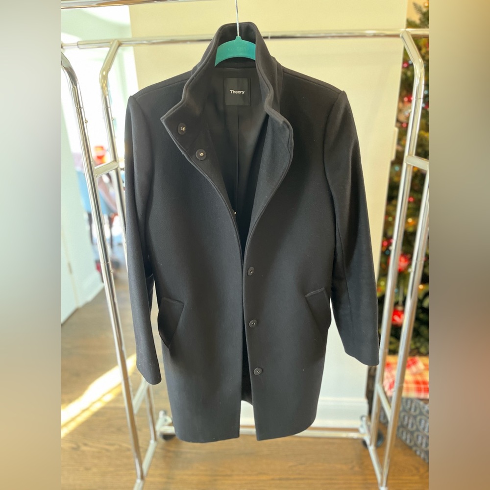 Theory Wool & Cashmere Coat NWOT